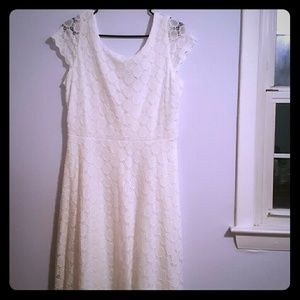 White Lace Dress